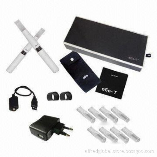ag-eGo t Starter kit, includes USB rechargeable e-cigarette